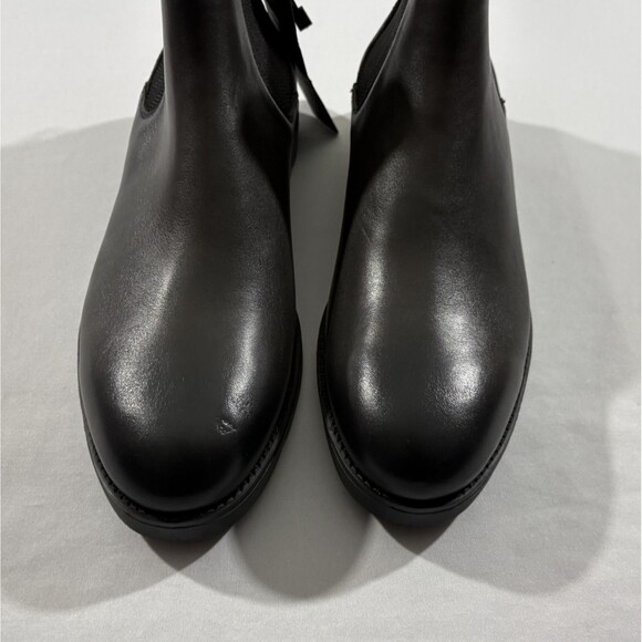 Ermenegildo Zegna Mens Cortina Chelsea Boots Black Leather Slip On Sz 6 Italy main image 10